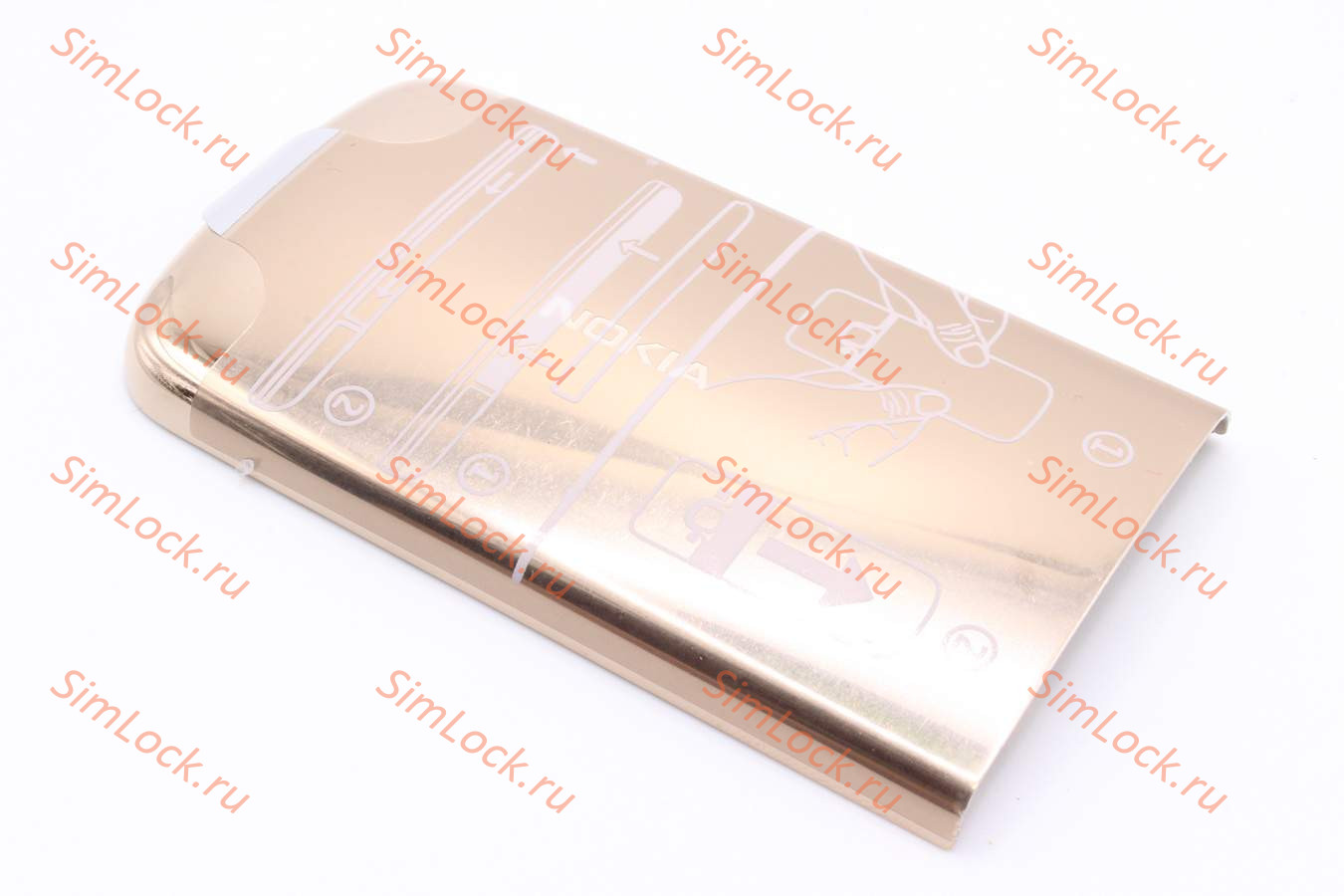 Nokia 6700 classic - панель акб, цвет золото