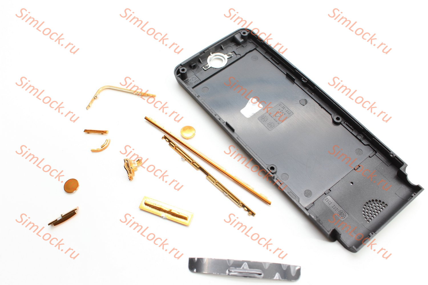 Sony Ericsson W350 - задняя часть корпуса, цвет черный