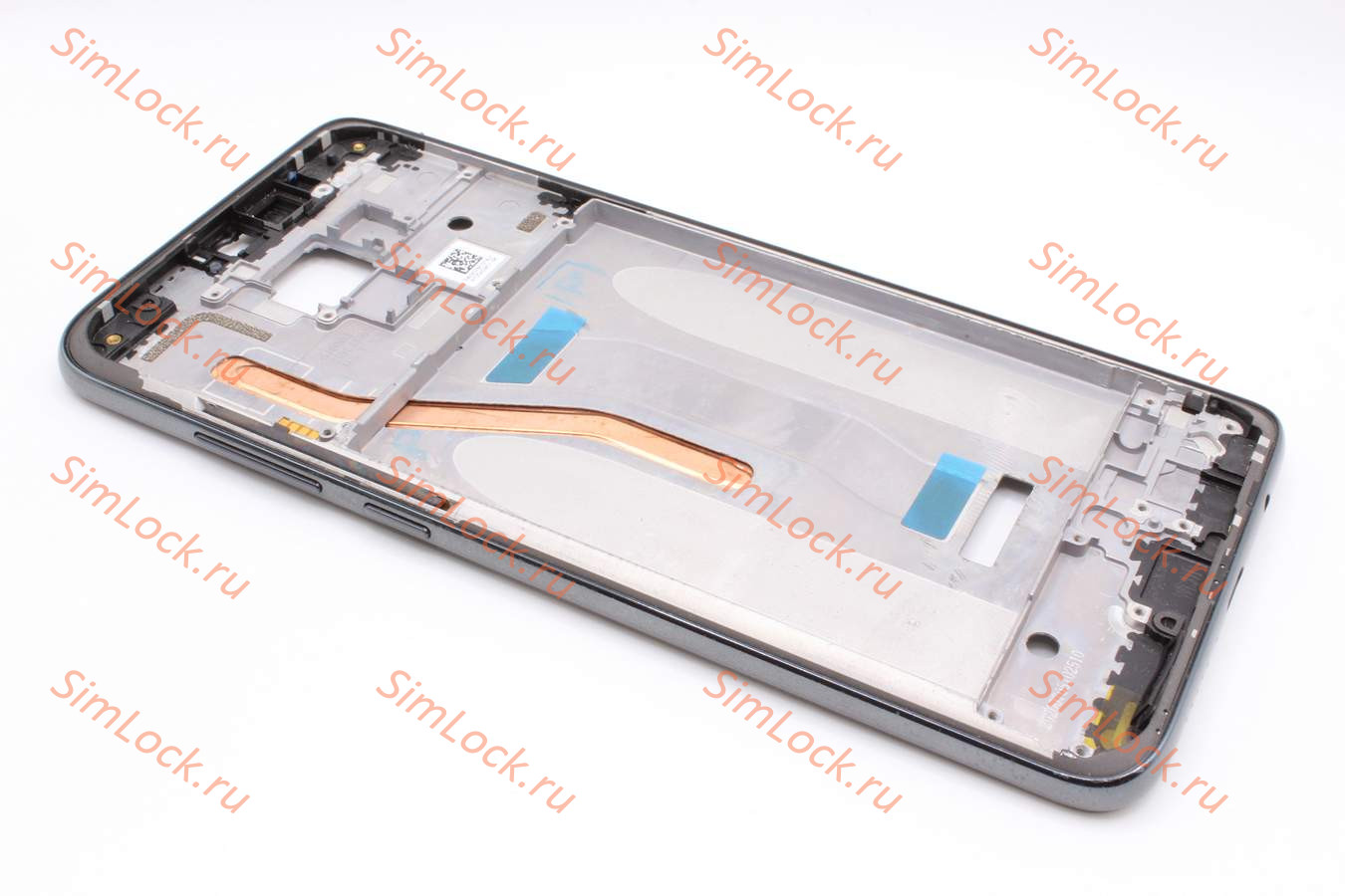 Рамка дисплея Xiaomi Redmi Note 8 Pro, версия под 2 SIM, черный,  К-2