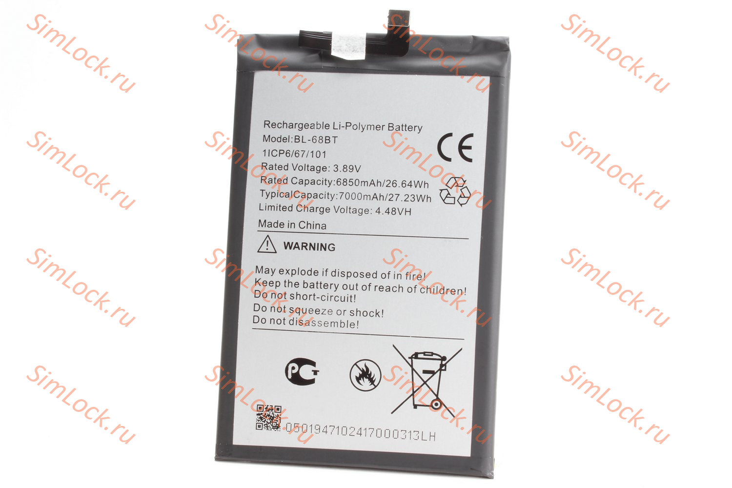 Аккумулятор BL-68BT, Tecno Pova Neo 2 (LG6N), Pova Neo 3 (LH6n), Pova 6 Neo 4G, K-2