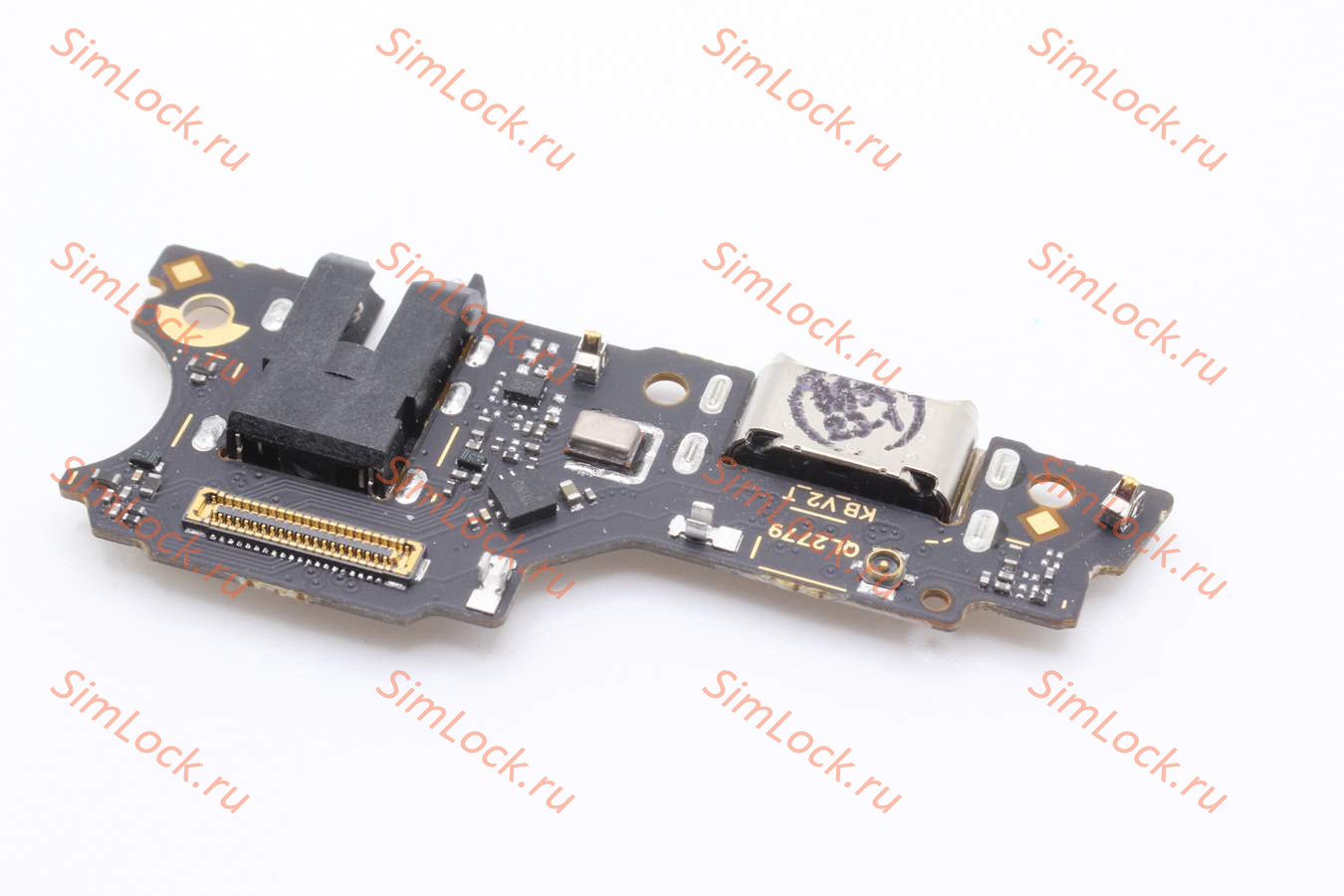 Нижняя плата (шлейф) Oppo A32, A33, A53 (CPH2127) с разъемом зарядки, К-1