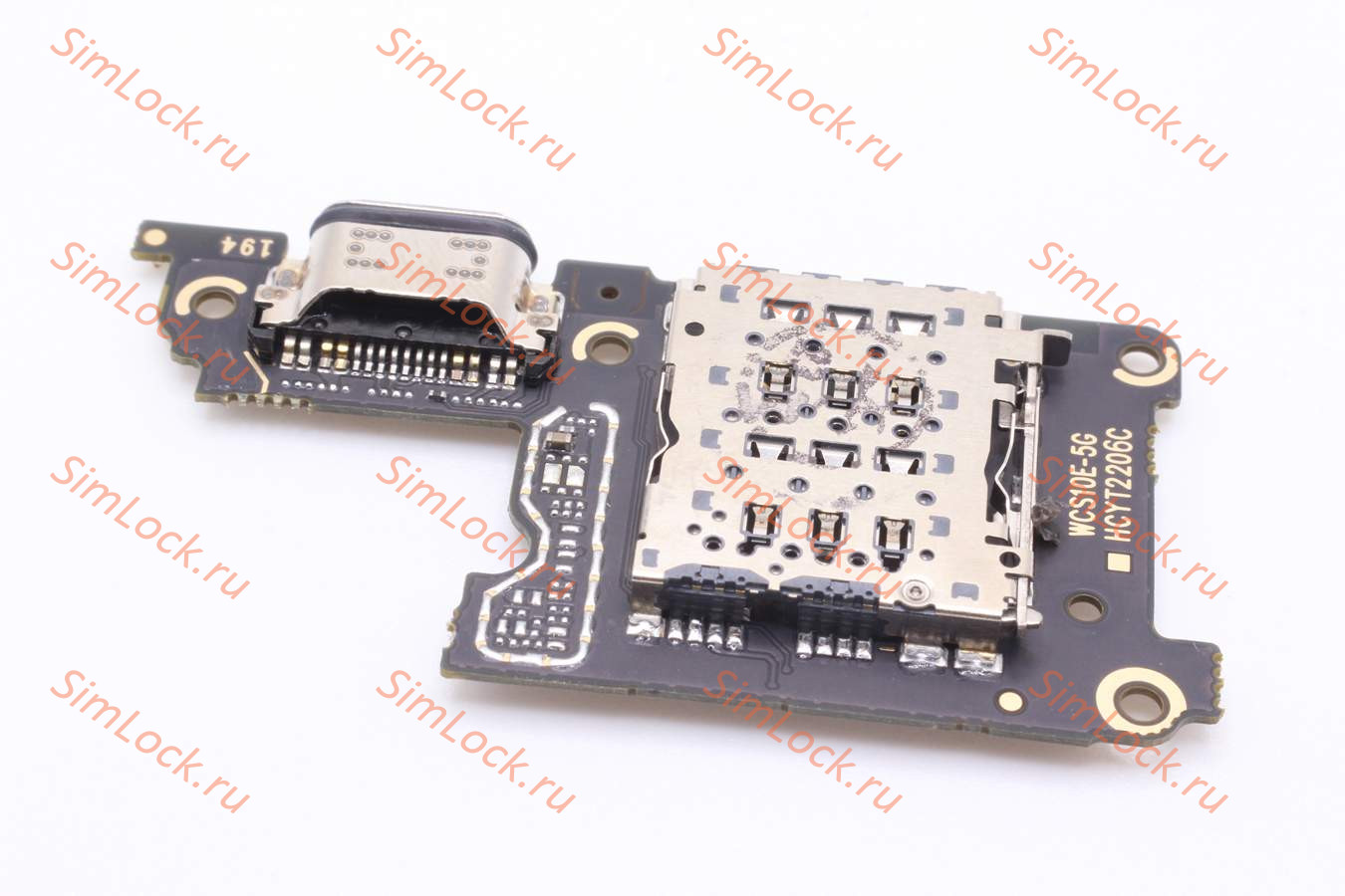 Нижняя плата (шлейф) Vivo V23e 4G, с разъемом зарядки, К-2