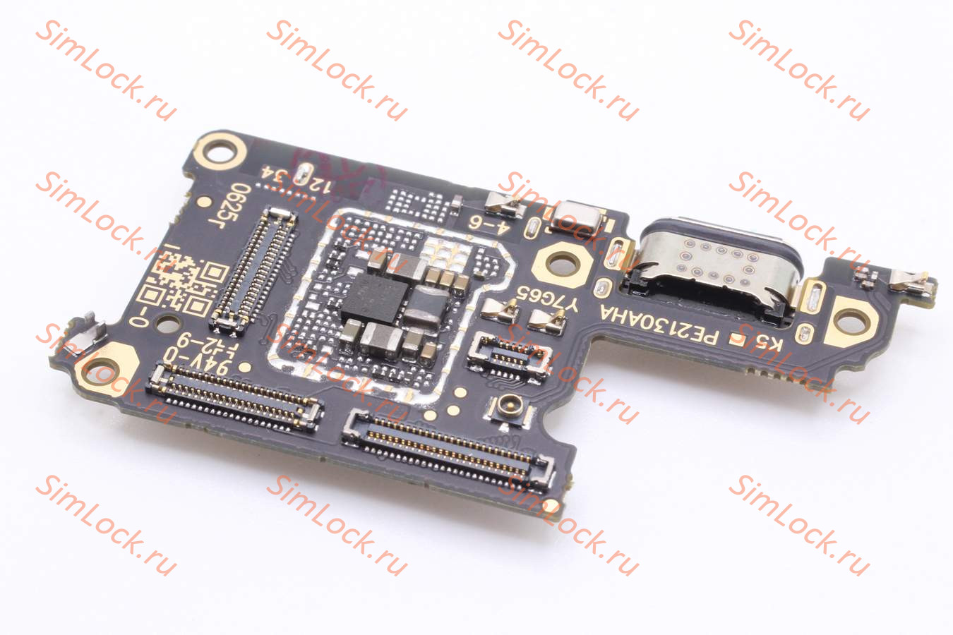 Нижняя плата (шлейф) Vivo V23e 4G, с разъемом зарядки, К-2