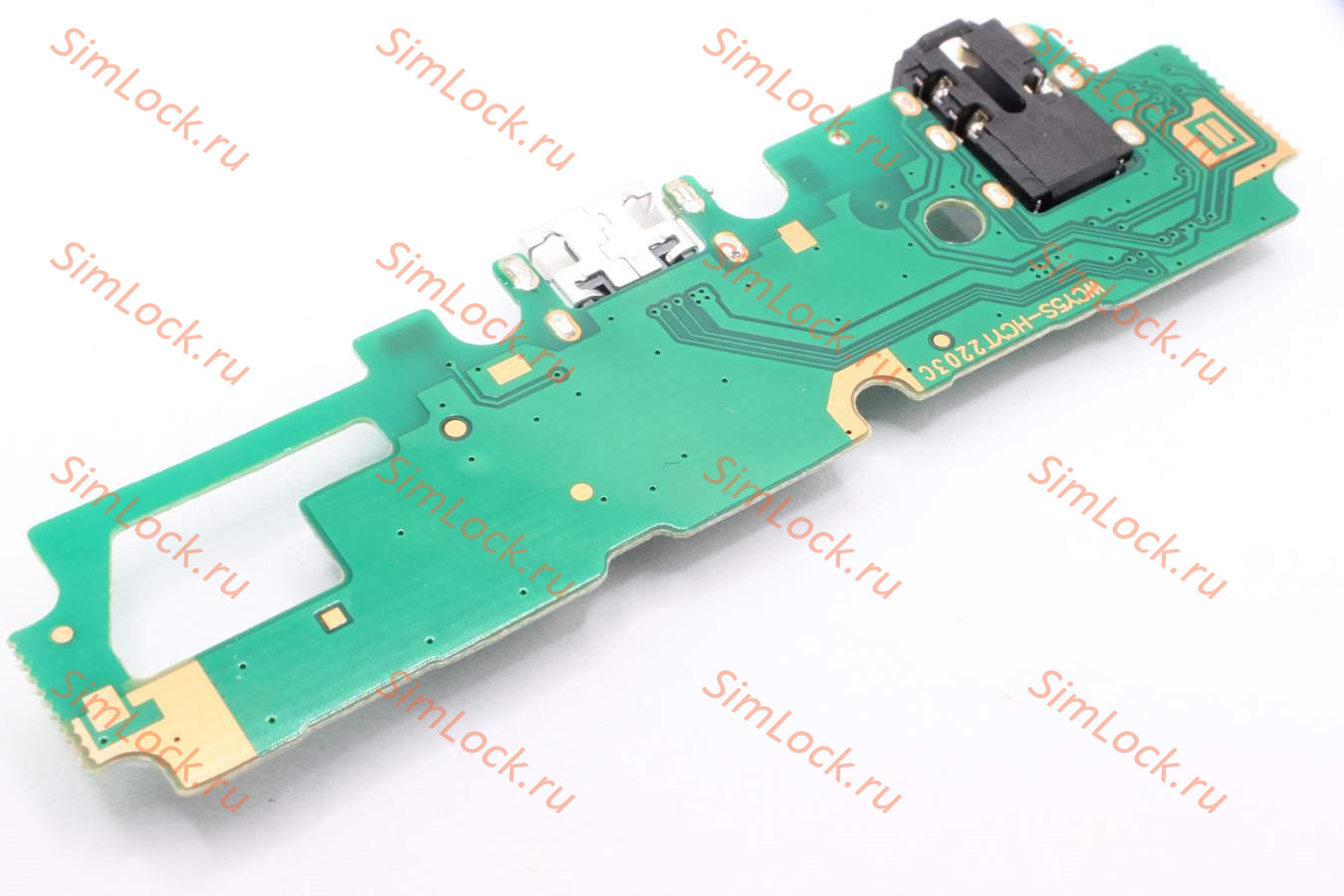 Нижняя плата (шлейф) Vivo Y19, с разъемом зарядки, К-4