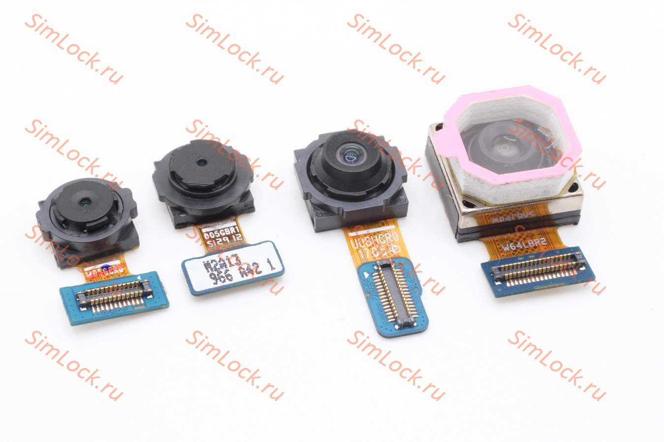 Камера задняя Samsung A325 Galaxy A32 (4 шт: 64MP, 8MP, 5MP, 5MP), снята с нового телефона