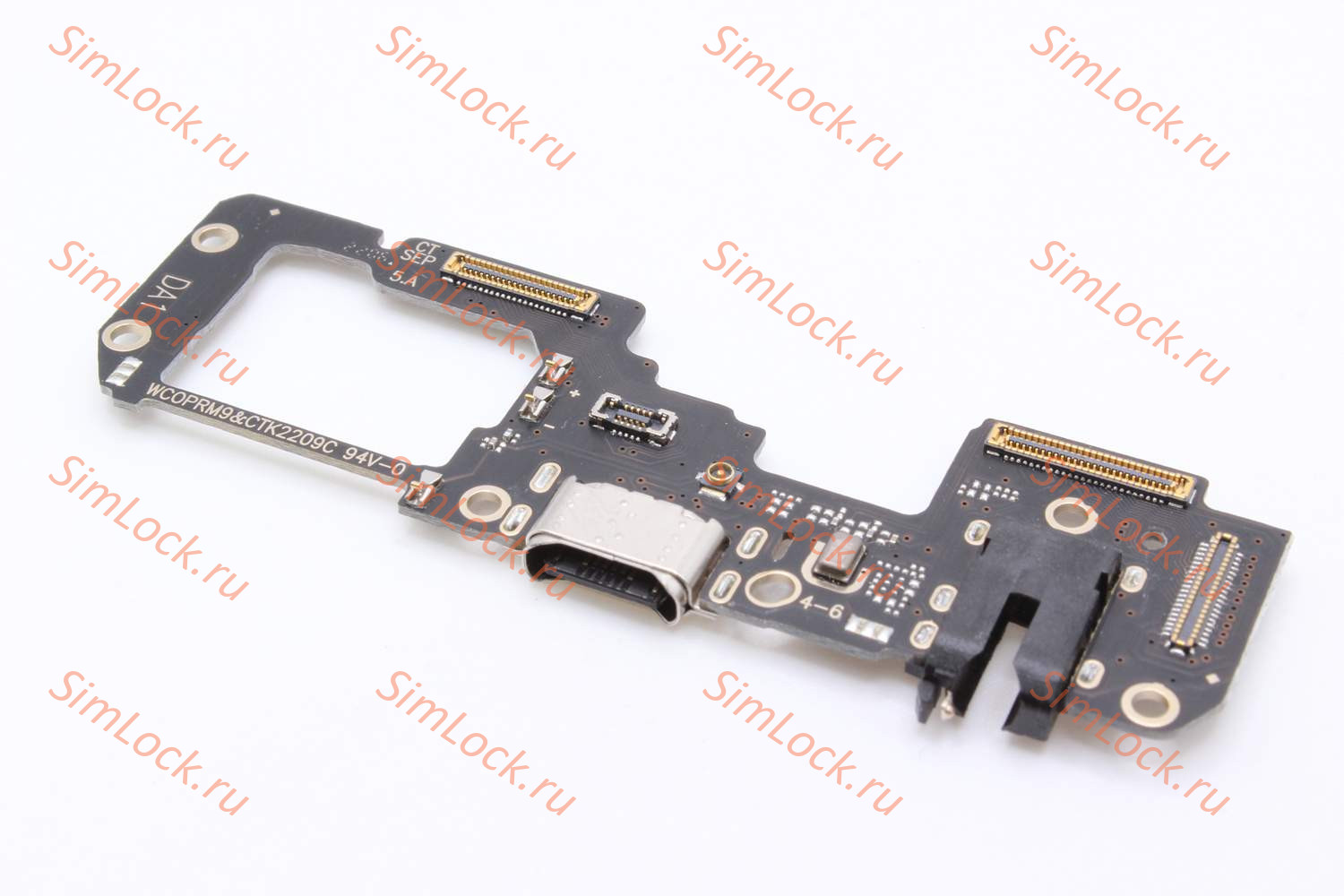 Нижняя плата (шлейф) Realme 9 4G (RMX3521) с разъемом зарядки, К-4