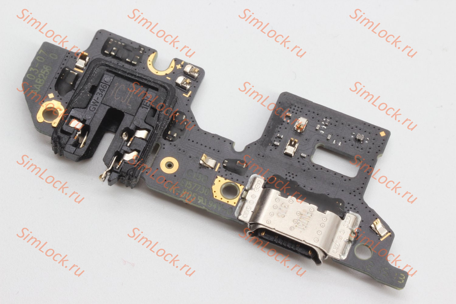 Нижняя плата (шлейф) Realme 9 5G (RMX3474) с разъемом зарядки, оригинал