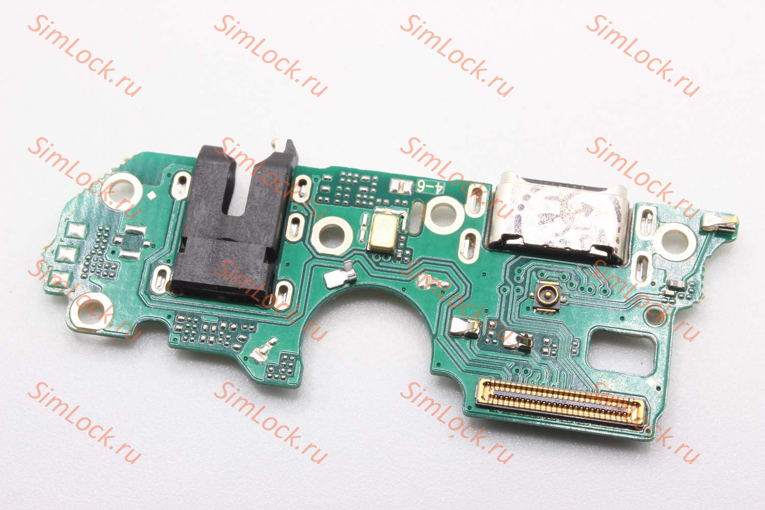 Нижняя плата (шлейф) Realme 9i 4G (RMX3491) с разъемом зарядки, К-3