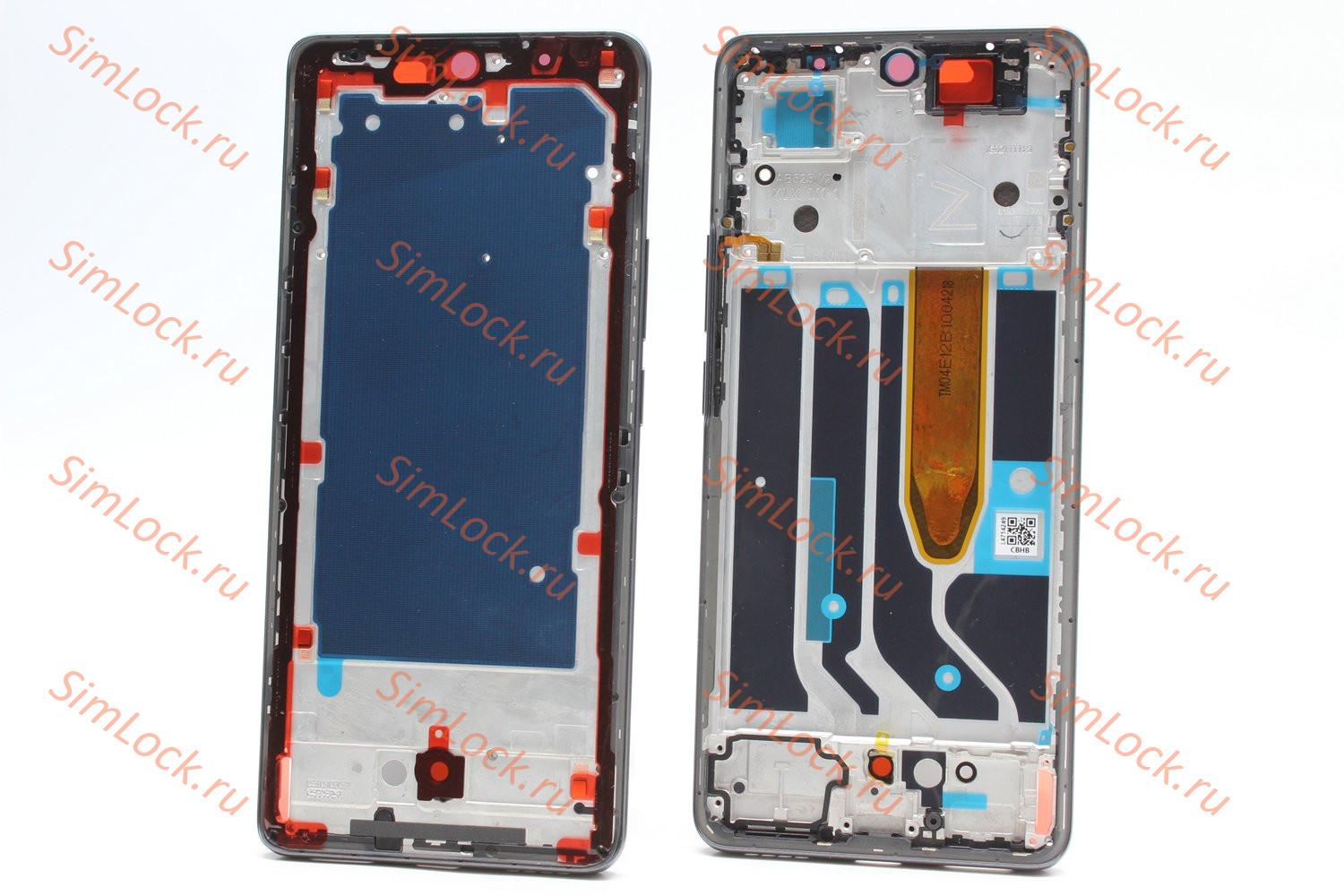 Рамка дисплея Realme 10 Pro+ Plus 5G (RMX3686), черный, К-1