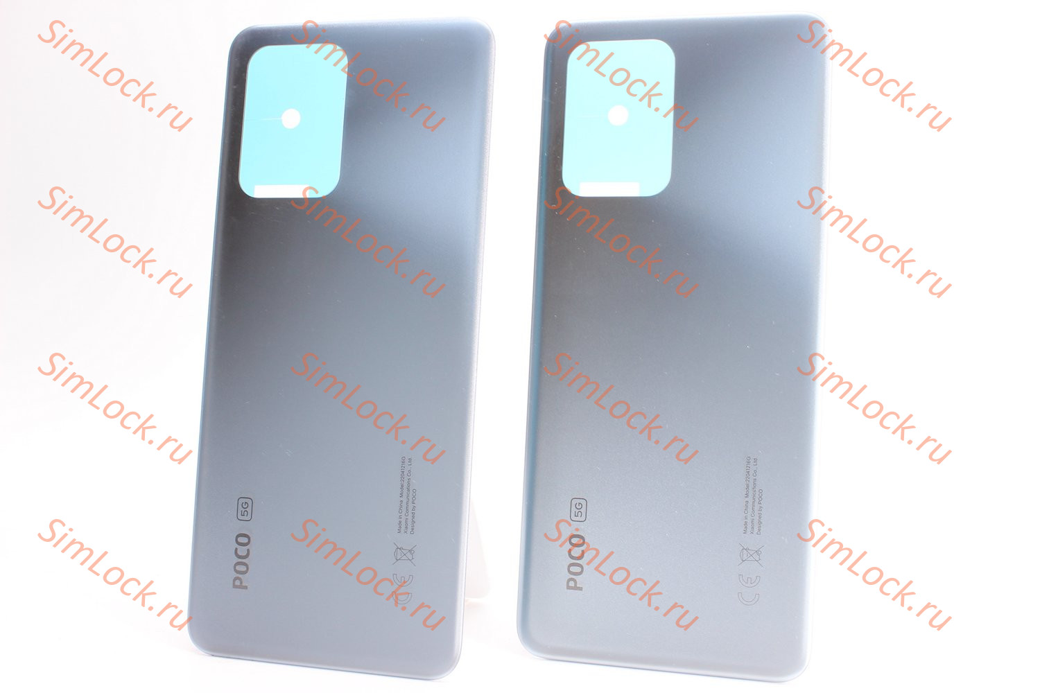 Задняя крышка Xiaomi Poco X4 GT (22041216G), серебристый, К-1