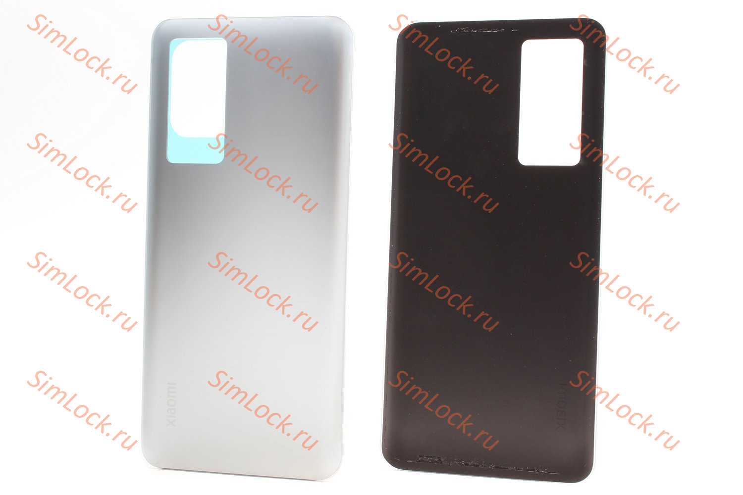 Задняя крышка Xiaomi 12T, 12T Pro, серебристый, К-1