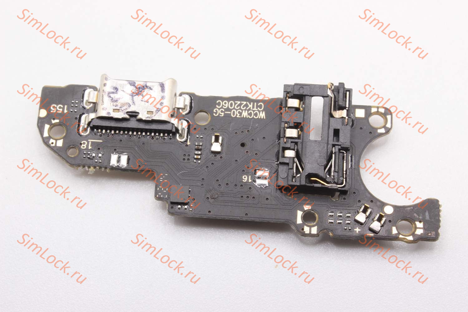 Нижняя плата (шлейф) Honor X6 (VNE-LX1), Honor X8 5G (VNE-N41) с разъемом зарядки, К-3