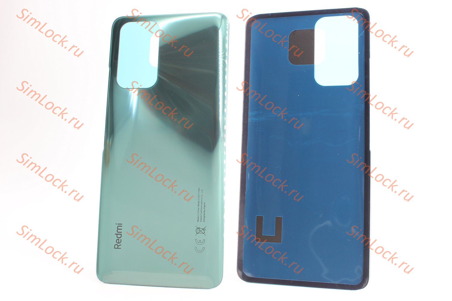 Задняя крышка Xiaomi Redmi Note 10 Pro, зеленый, К-1