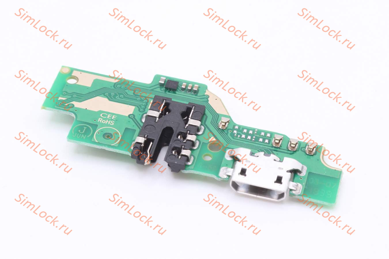 Нижняя плата (шлейф) Infinix Hot 10 Lite (X657B) с разъемом зарядки, К-3