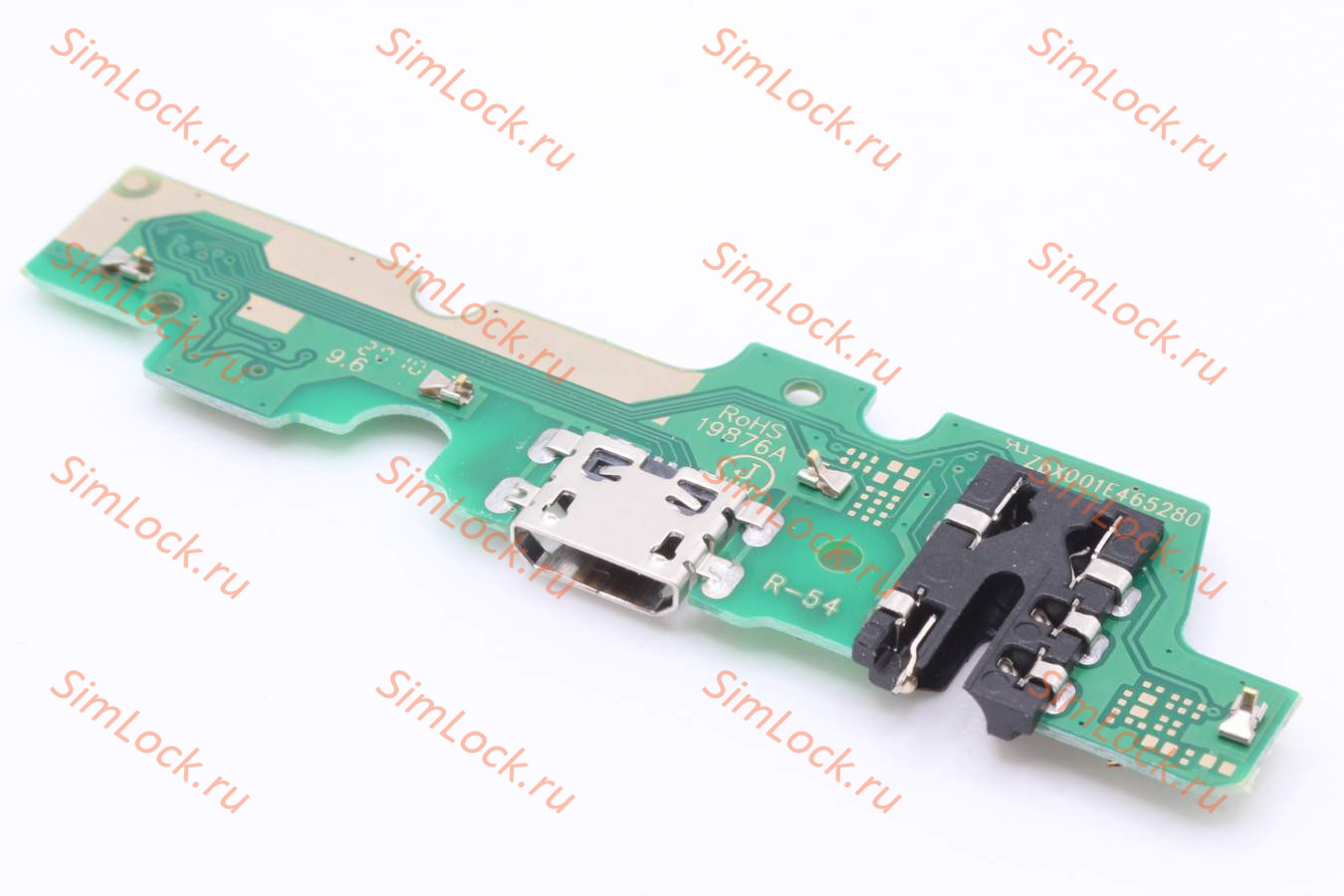 Нижняя плата (шлейф) Infinix Hot 10 Play (X688), Hot 11 Play (X688B) с разъемом зарядки, К-3