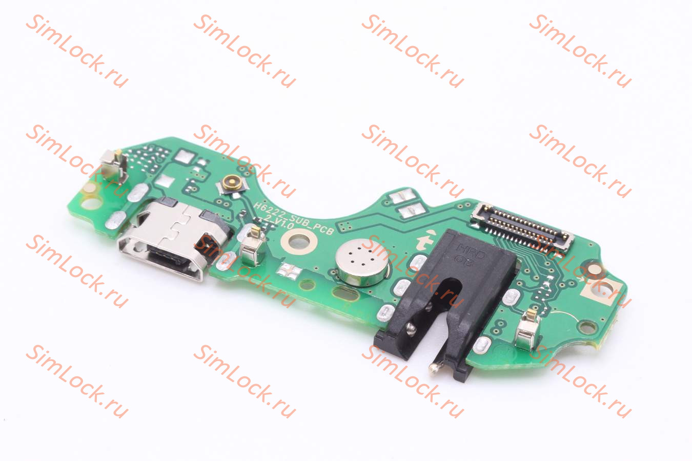 Нижняя плата (шлейф) Infinix Hot 12i (X665B), Hot 20i (X665C) с разъемом зарядки, К-3