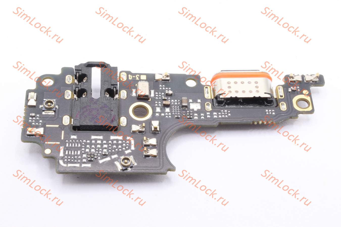 Нижняя плата (шлейф) Vivo Y72 5G, Y53S 5G, с разъемом зарядки, К-2