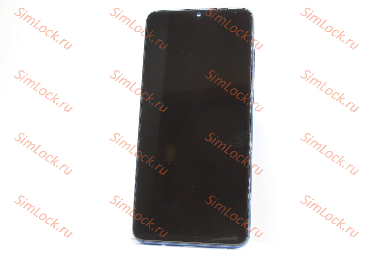 Дисплей Xiaomi Redmi Note 8 Pro, в синей рамке, матрица оригинал, К-1