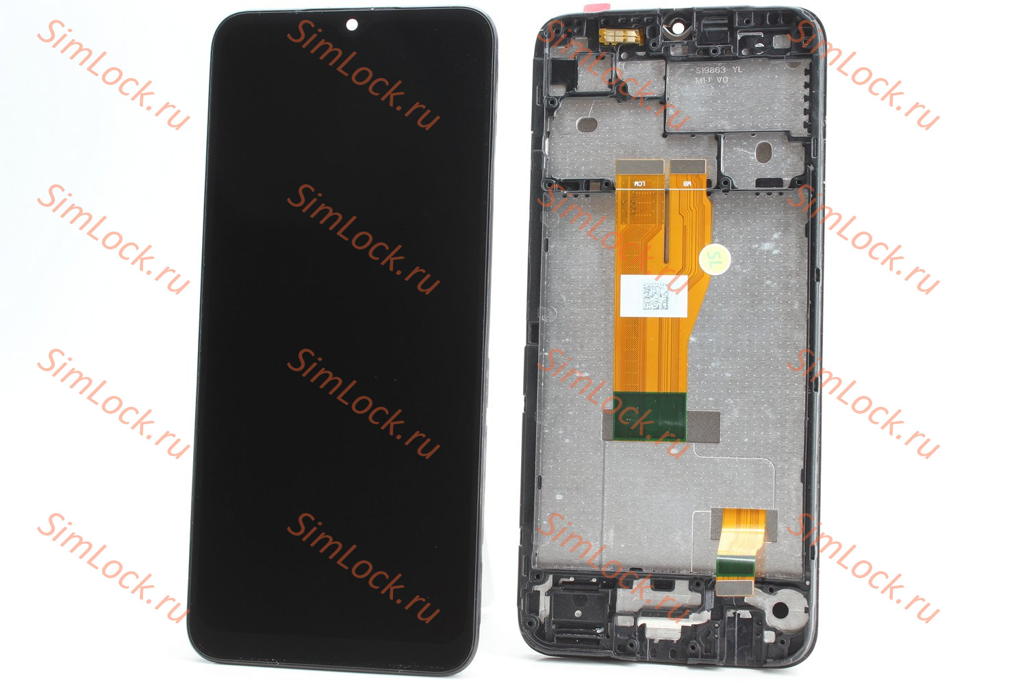 Дисплей Realme C30 (RMX3581), в рамке, с сенсором, матрица оригинал, К-1