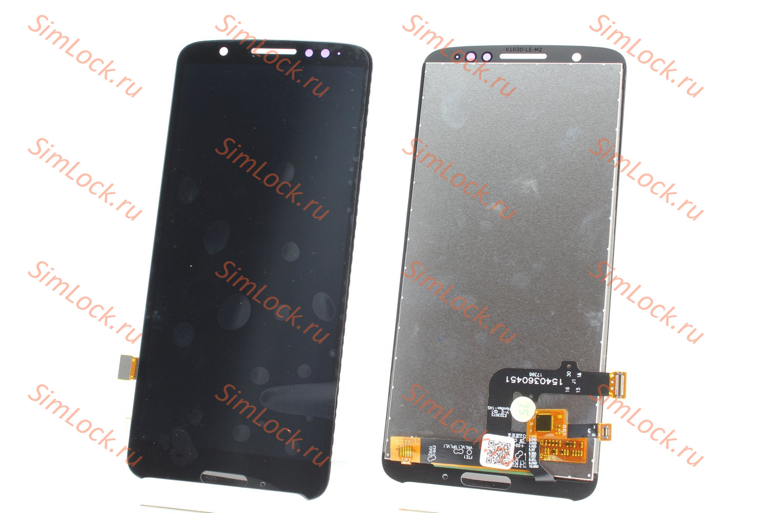 Дисплей Motorola Moto G6 XT1925, черный, К-1