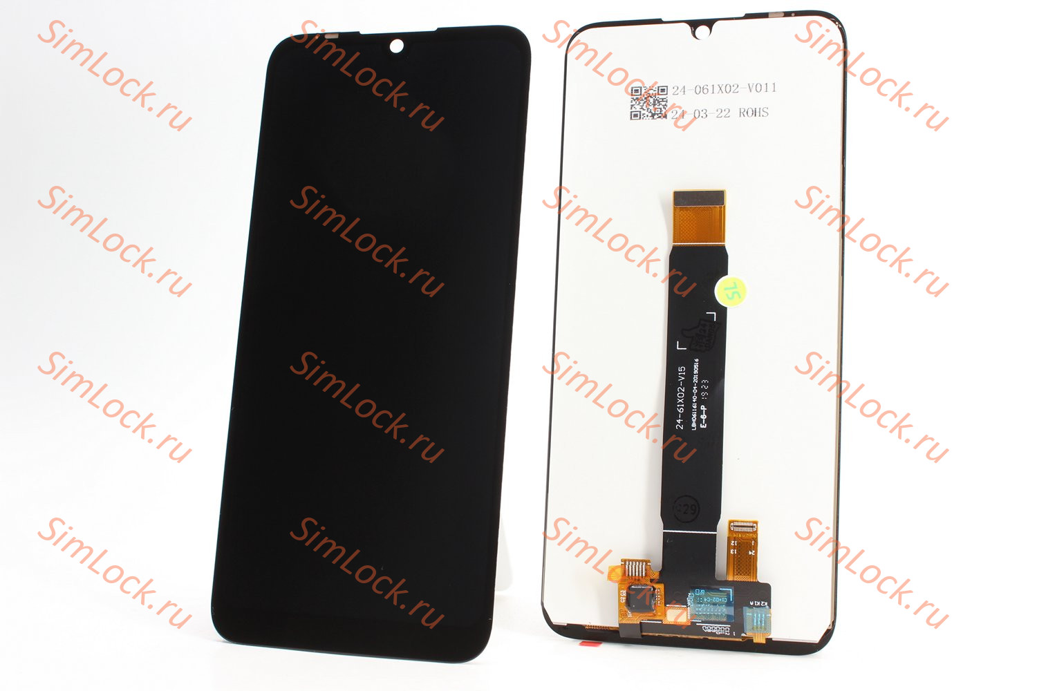 Дисплей Motorola Moto E6 Plus XT2025, черный, К-1