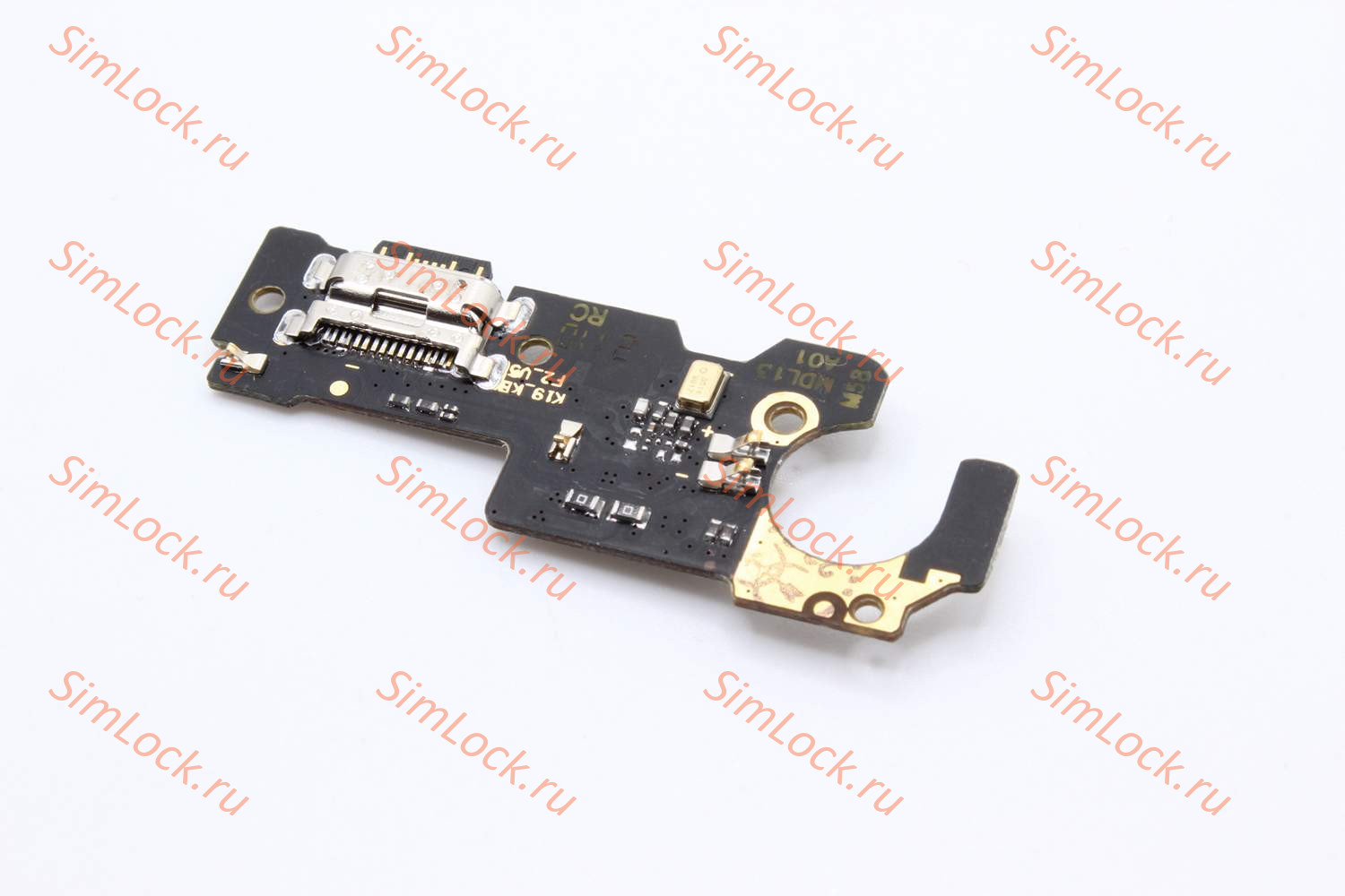 Нижняя плата (шлейф) Xiaomi Redmi Note 10T, Redmi Note 10 (5G) с разъемом зарядки, К-3