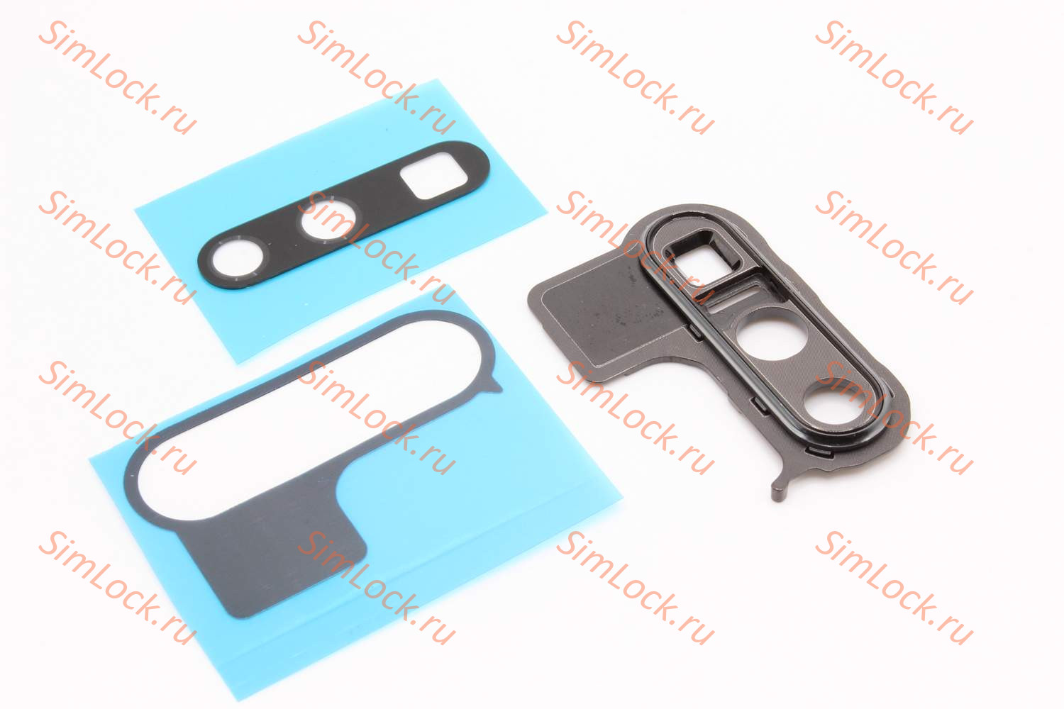 Стекло камеры Huawei P30 Pro (VOG-L29) с черной рамкой