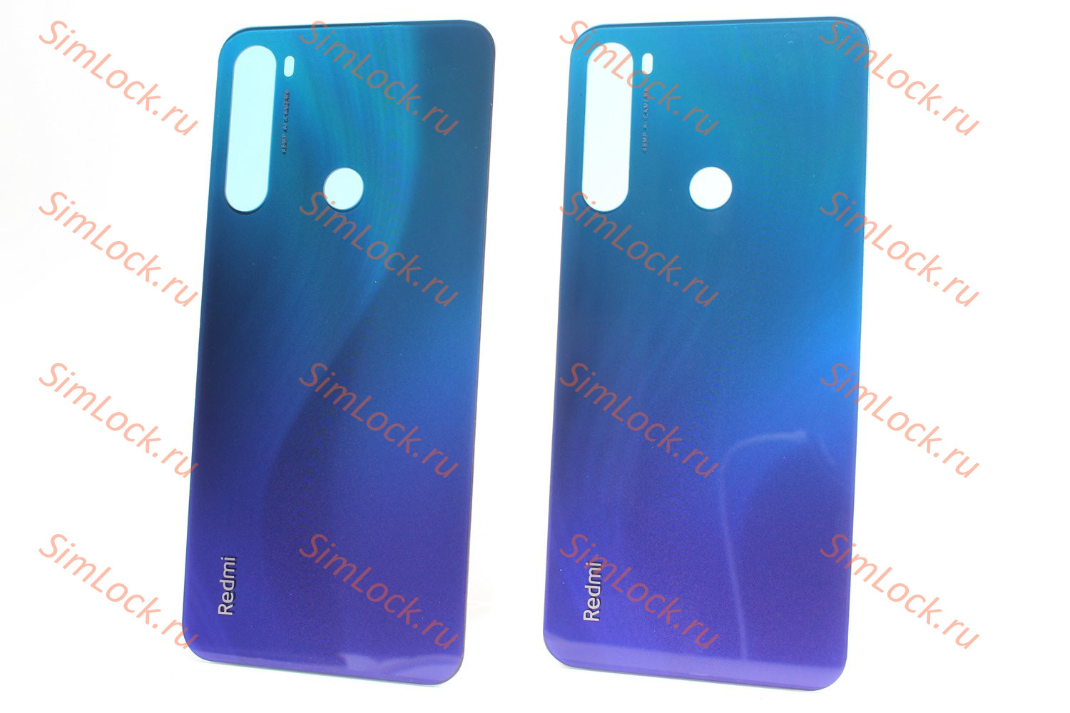 Задняя крышка Xiaomi Redmi Note 8, синий, К-2