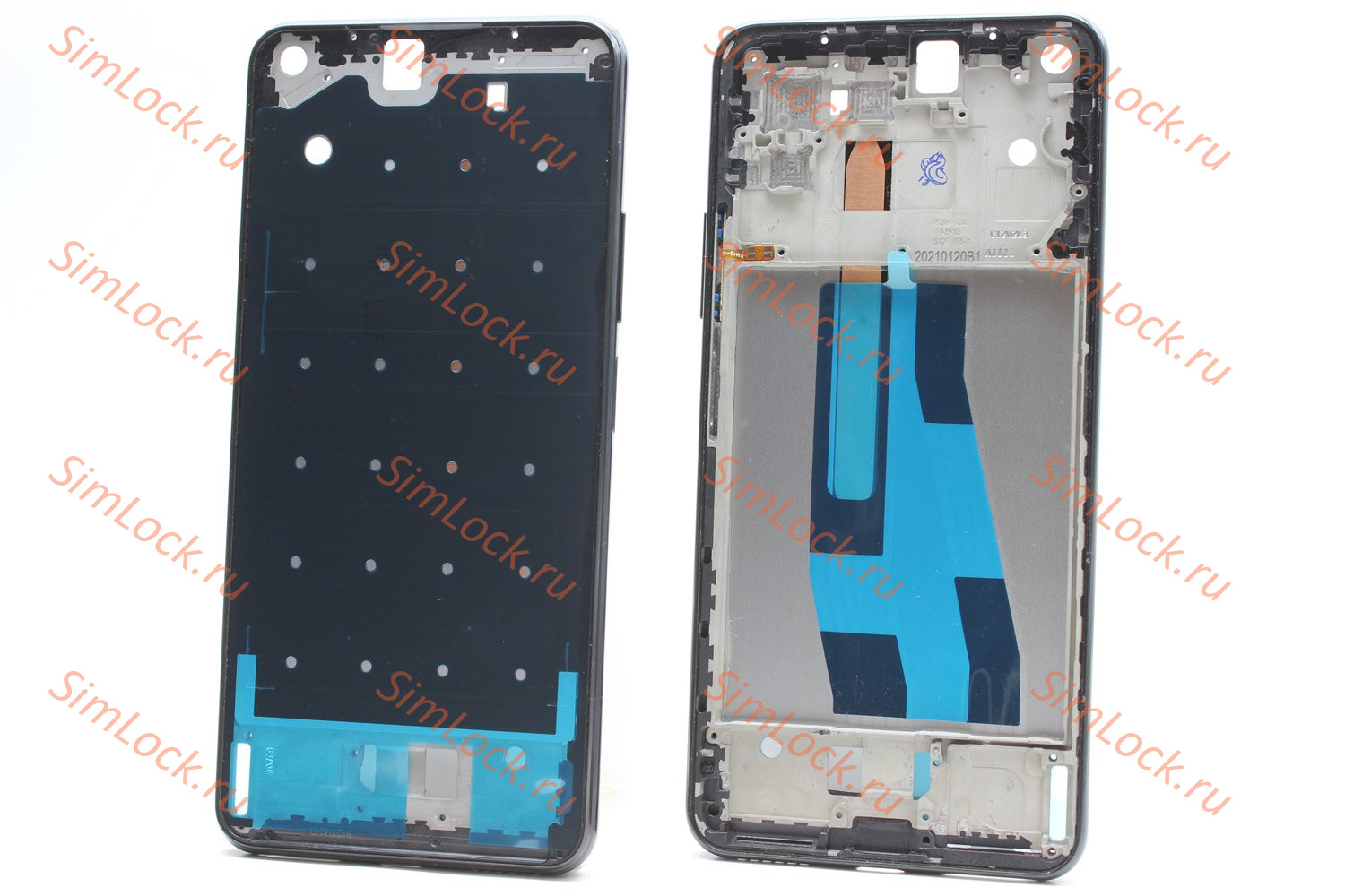 Рамка дисплея Xiaomi 11 Lite, черный, К-2