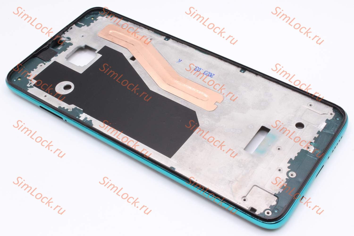 Рамка дисплея Xiaomi Redmi Note 8 Pro, зеленый, К-1