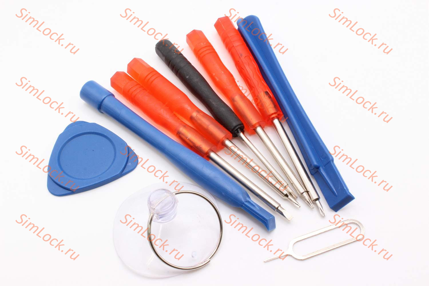 Набор отверток и инструментов 10 в 1 для iPhone и Android телефонов