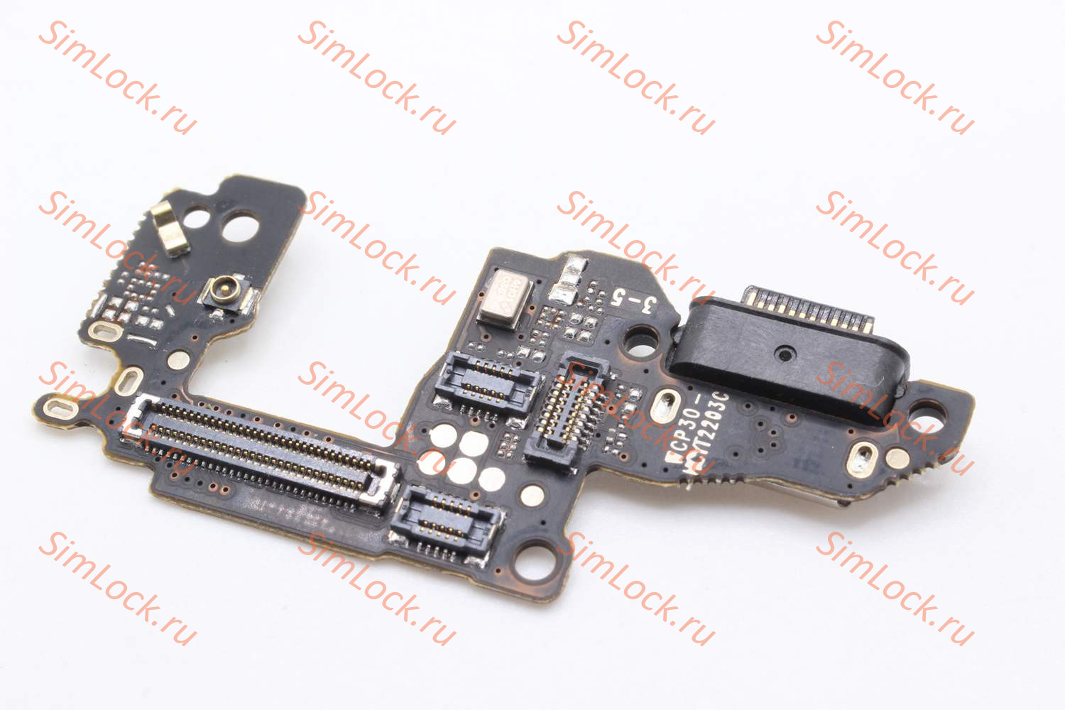 Нижняя плата (шлейф) Huawei P30 с разъемом зарядки, К-4