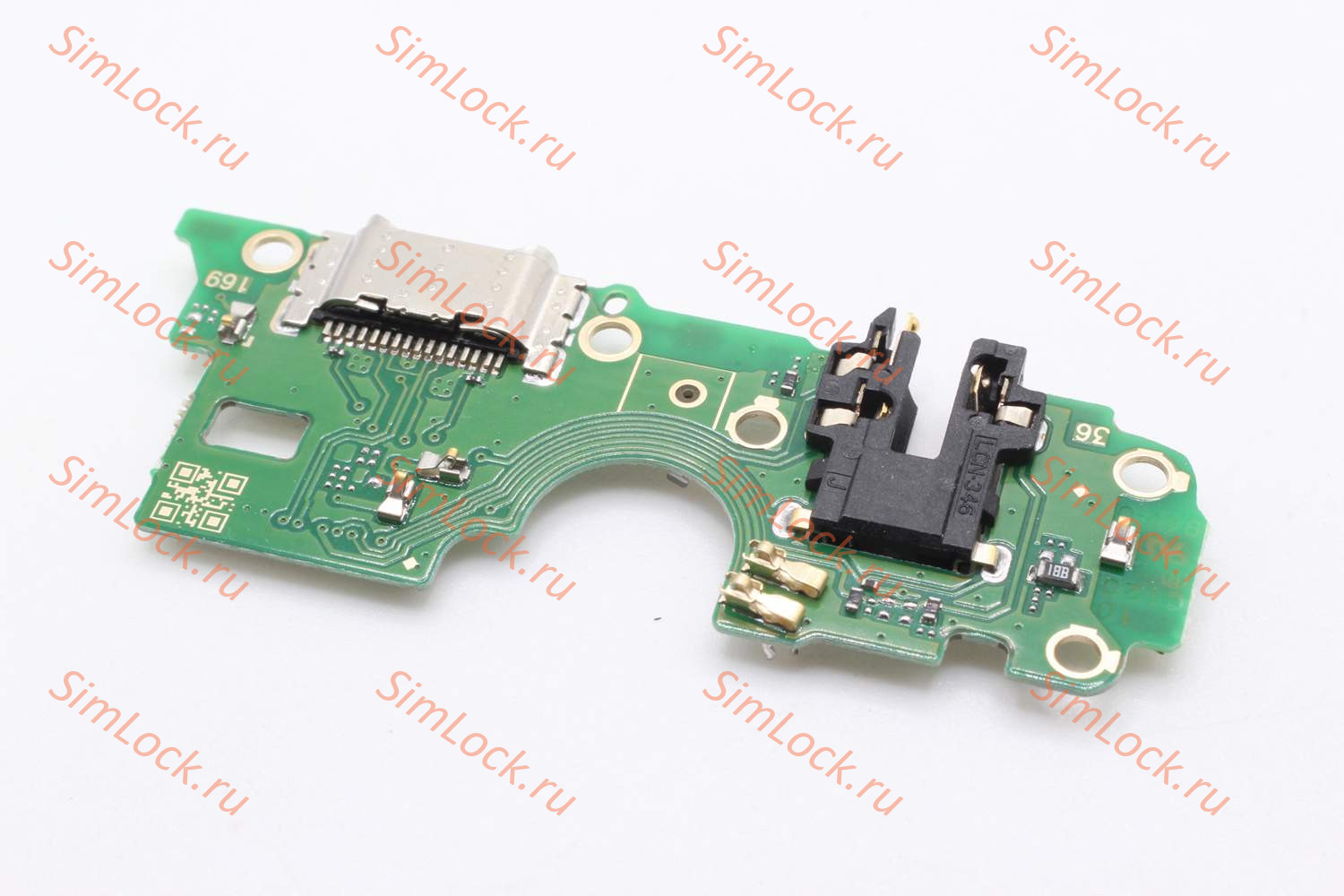 Нижняя плата (шлейф) Oppo A55 5G (PEMM00, PEMM20, PEMT00, PEMT20), A93 5G (PCGM00, PEHM00) с разъемом зарядки, К-3