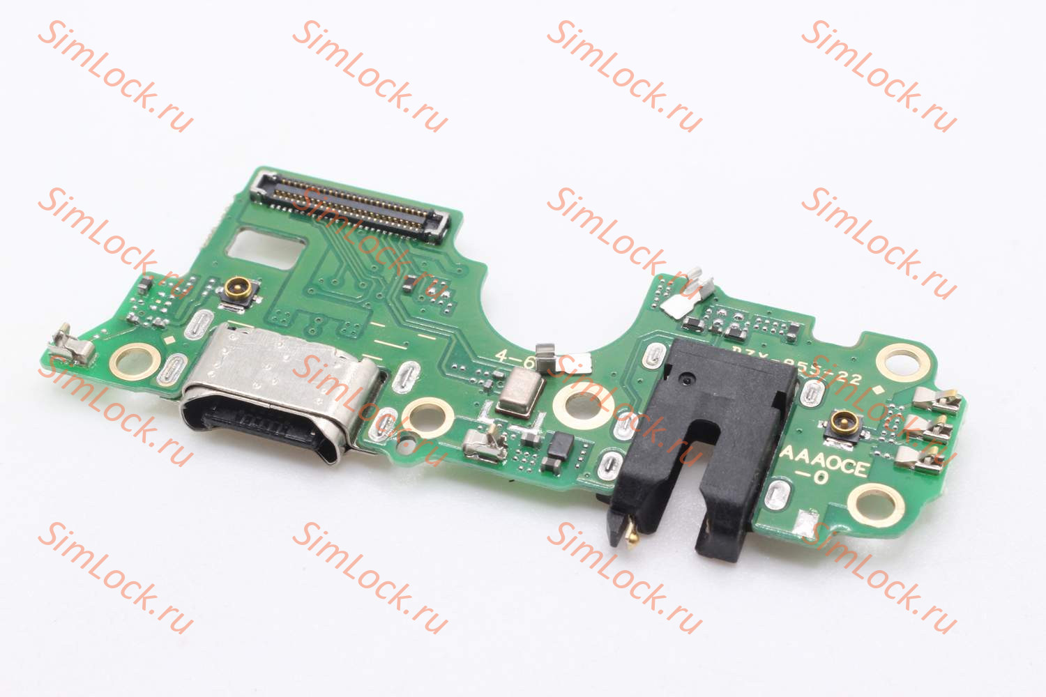 Нижняя плата (шлейф) Oppo A55 5G (PEMM00, PEMM20, PEMT00, PEMT20), A93 5G (PCGM00, PEHM00) с разъемом зарядки, К-3