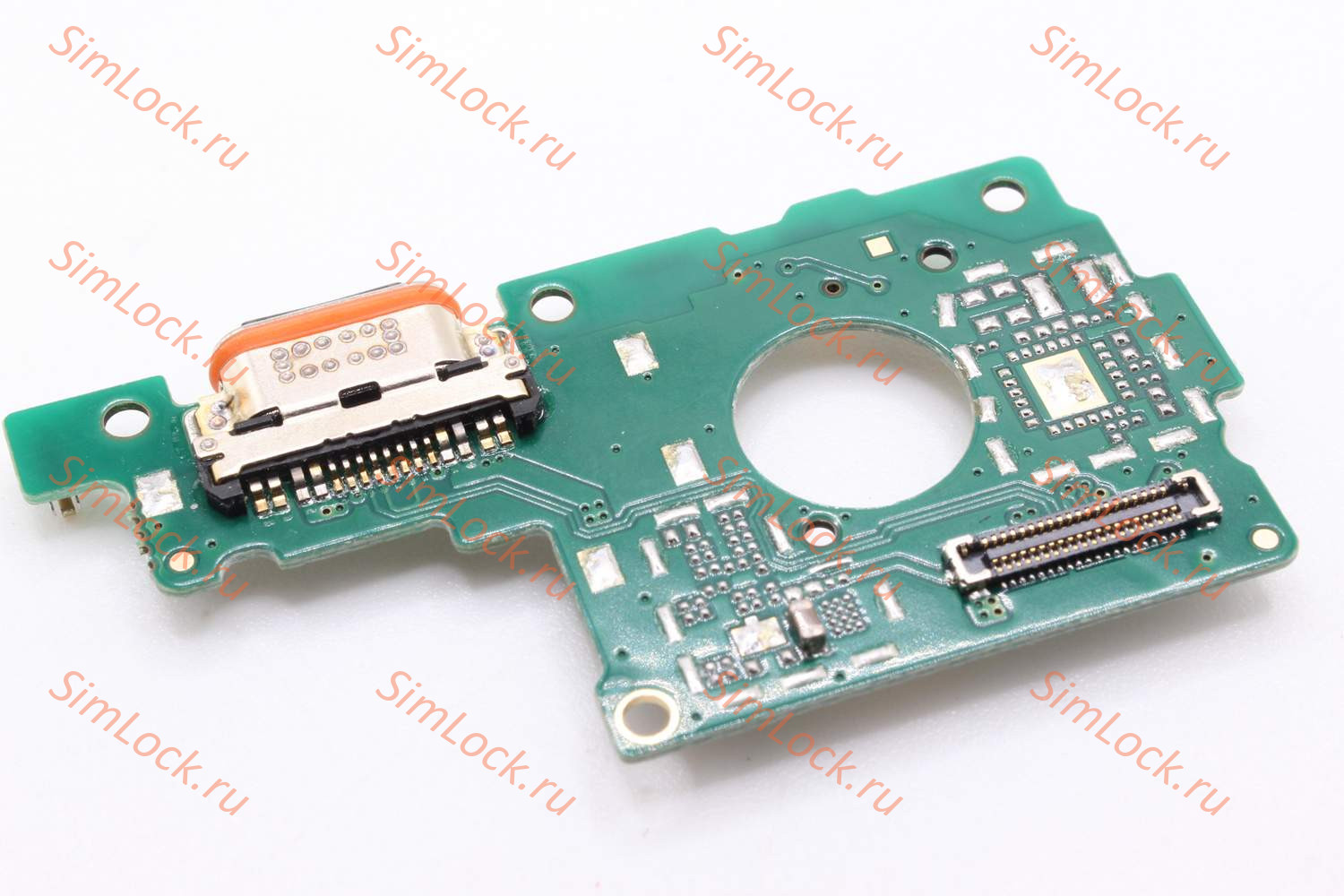 Нижняя плата (шлейф) Vivo V17, с разъемом зарядки, К-4