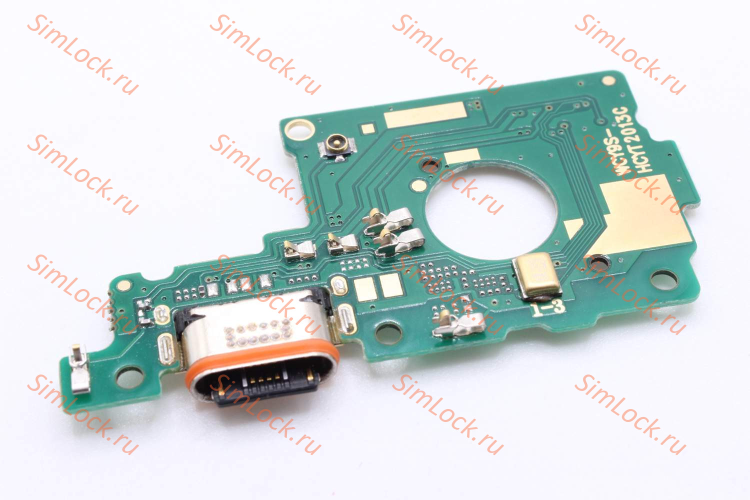 Нижняя плата (шлейф) Vivo V17, с разъемом зарядки, К-4
