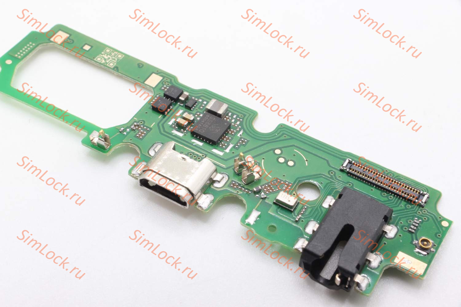 Нижняя плата (шлейф) Vivo Y20, с разъемом зарядки, К-1