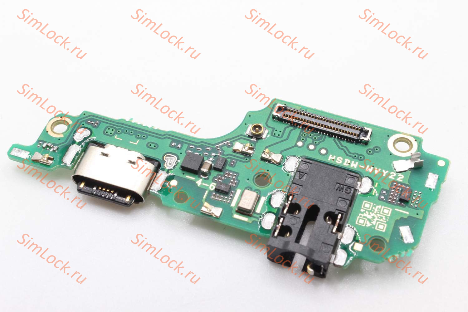 Нижняя плата (шлейф) Vivo Y22, с разъемом зарядки, К-1