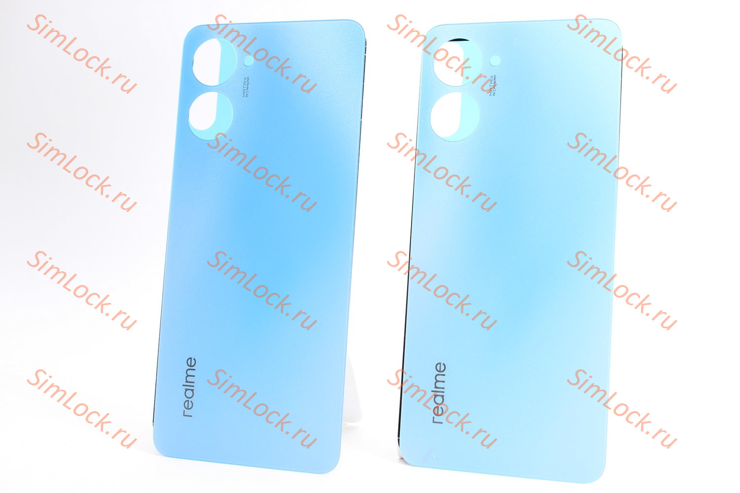 Задняя крышка Realme 10 Pro 5G (RMX3661), голубой, К-1