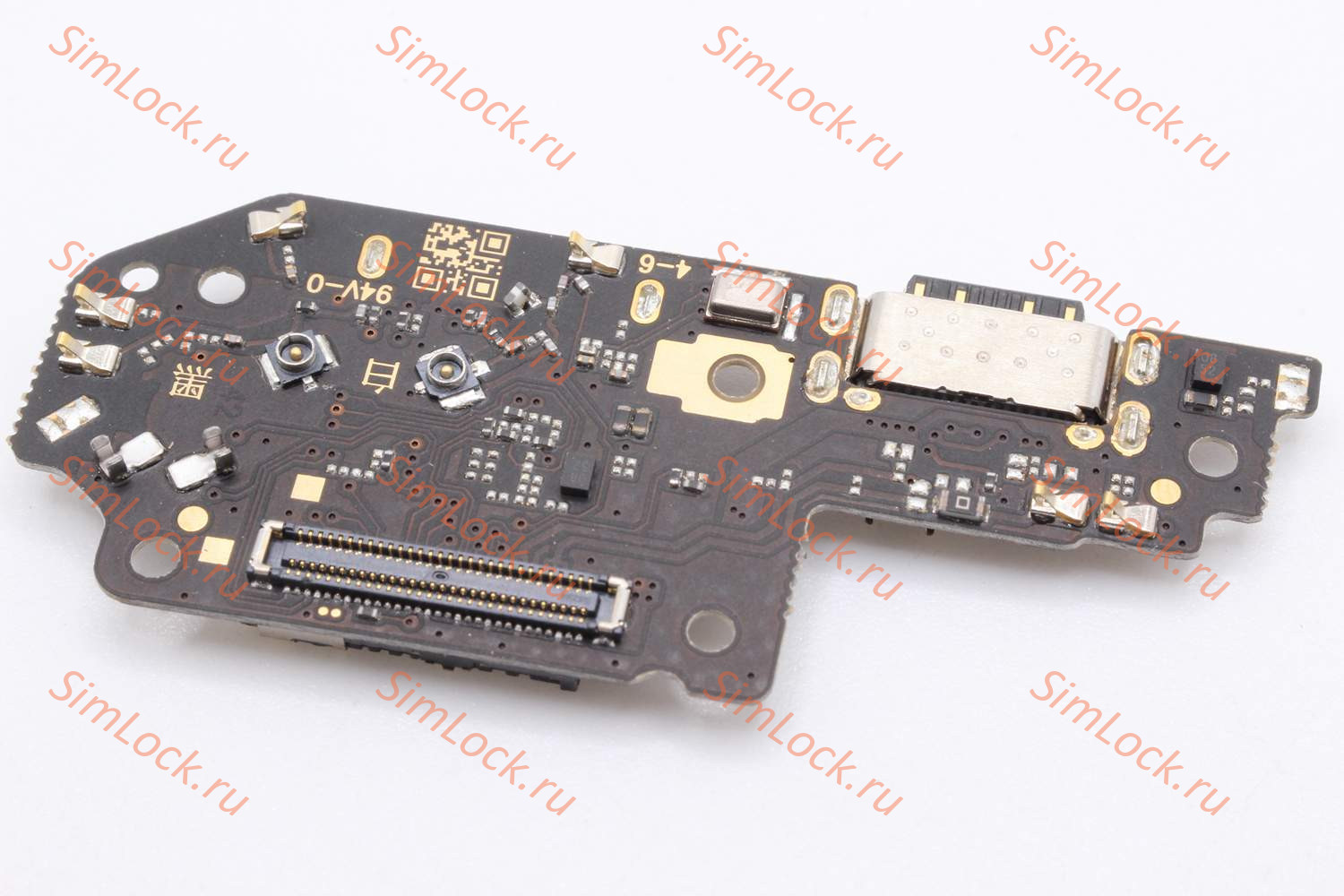 Нижняя плата (шлейф) Xiaomi Poco X4 GT (22041216G), с разъемом зарядки и считывателем SIM, К-3