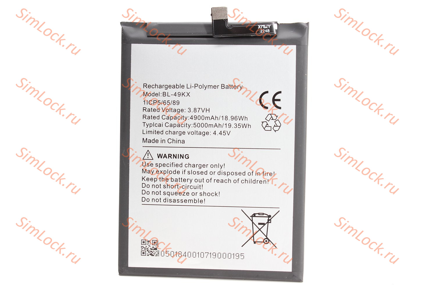 Аккумулятор BL-49KX Infinix Note 11 (X663B), Note 12 (X663D), Note 12 Pro (X676B), Note 12 2023 (X676C), K-4