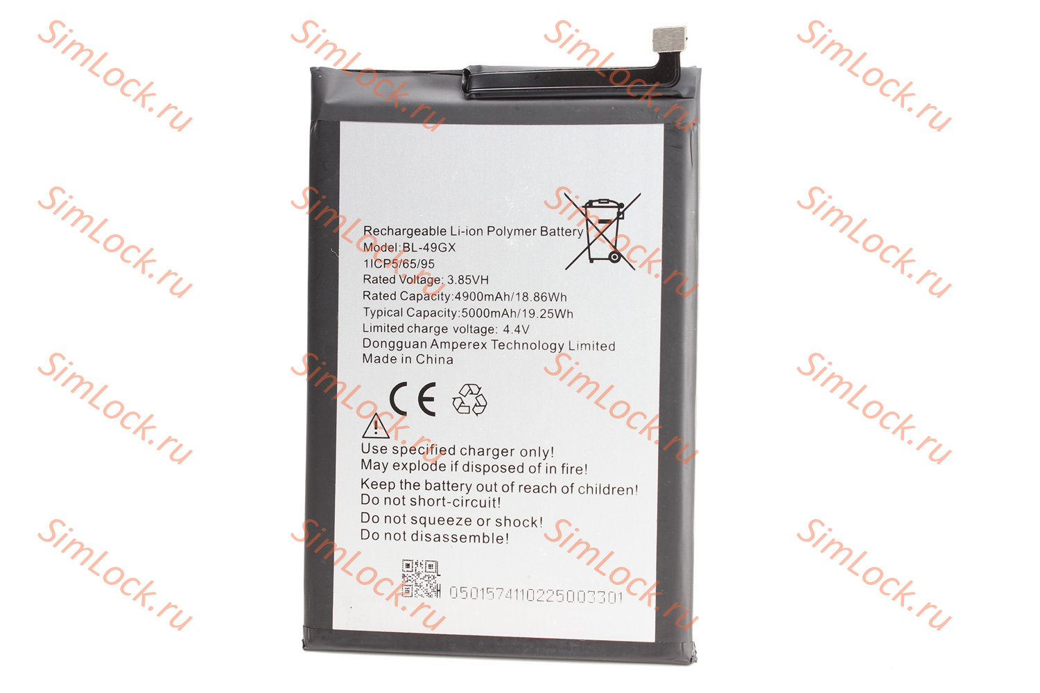 Аккумулятор BL-49GX Infinix Hot 11S NFC (X6812B), Hot 12 Pro (X668C), K-1