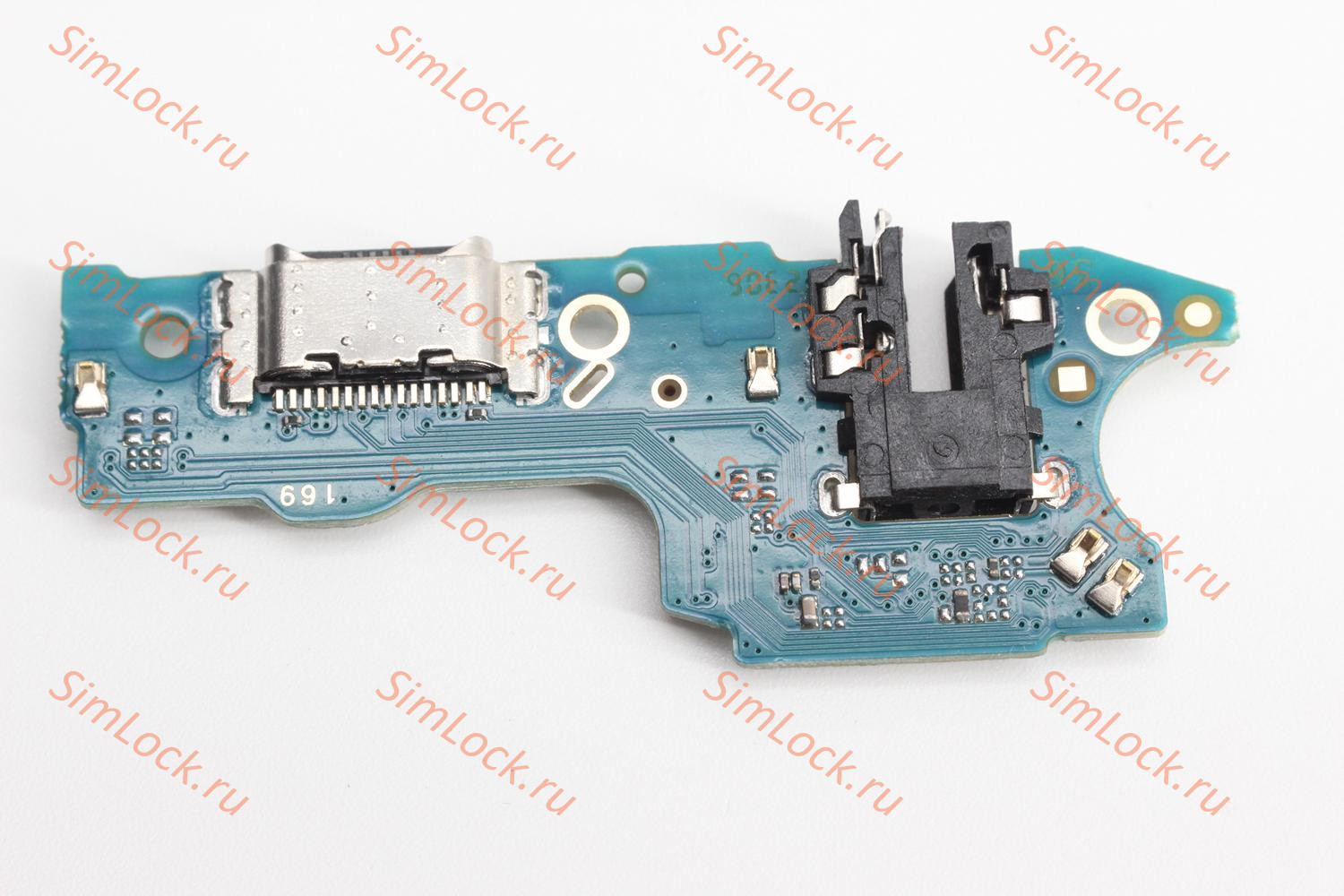 Нижняя плата (шлейф) Realme C55 (RMX3710) с разъемом зарядки, К-3