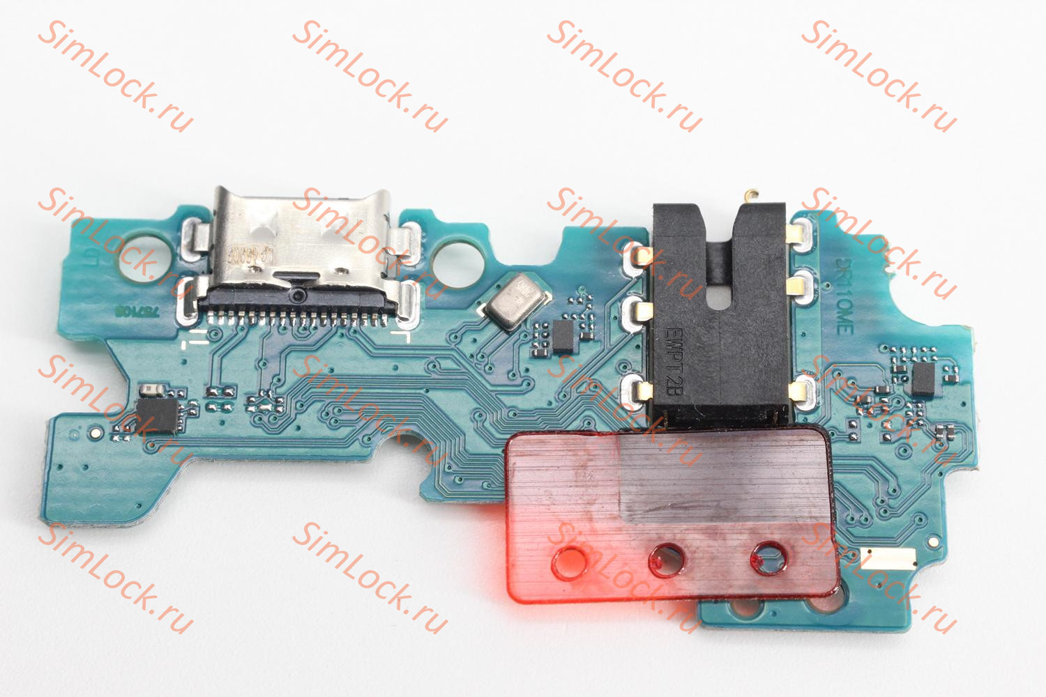 Нижняя плата (шлейф) Samsung A325F Galaxy A32 с разъемом зарядки, К-3