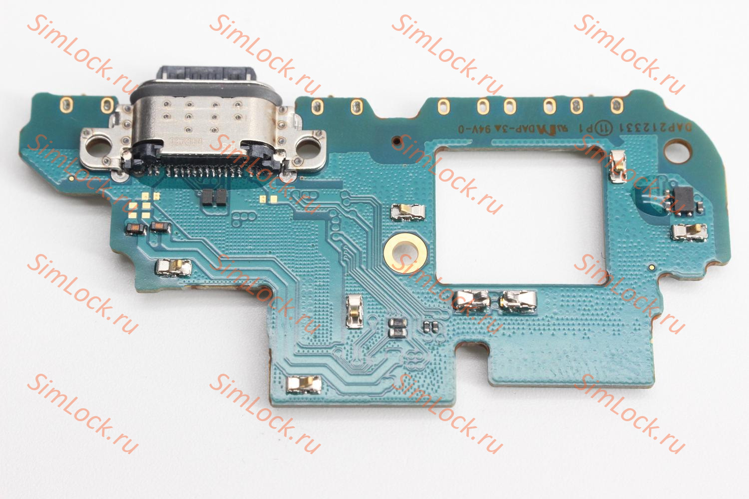 Нижняя плата (шлейф) Samsung A546E Galaxy A54 с разъемом зарядки, К-1
