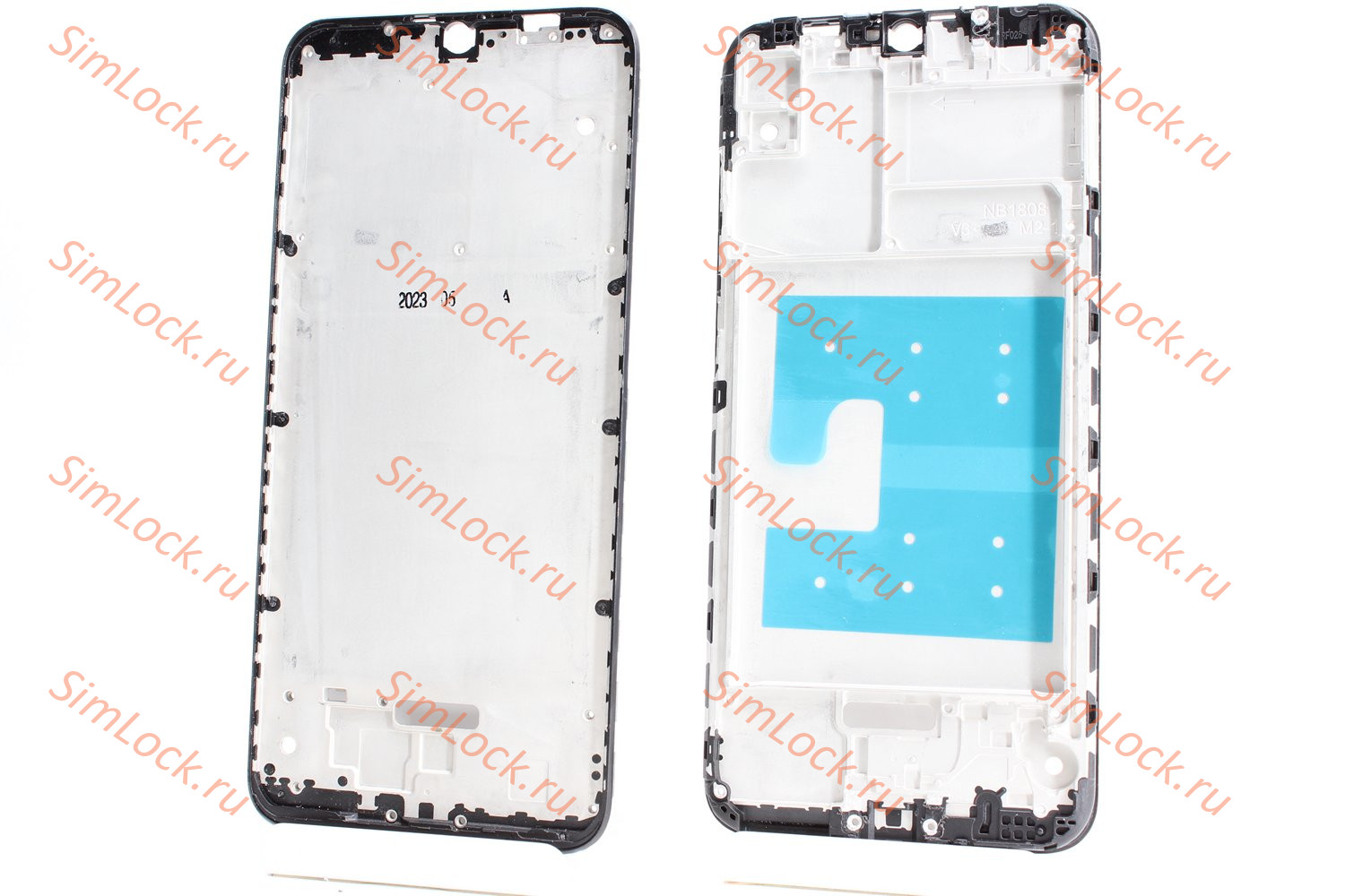 Рамка дисплея Honor 8A (JAT-LX1), черный, К-1