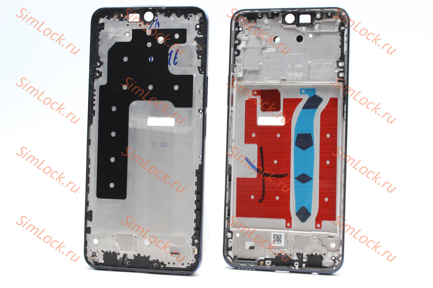 Рамка дисплея Honor X8 (TFY-LX1), синий, К-1