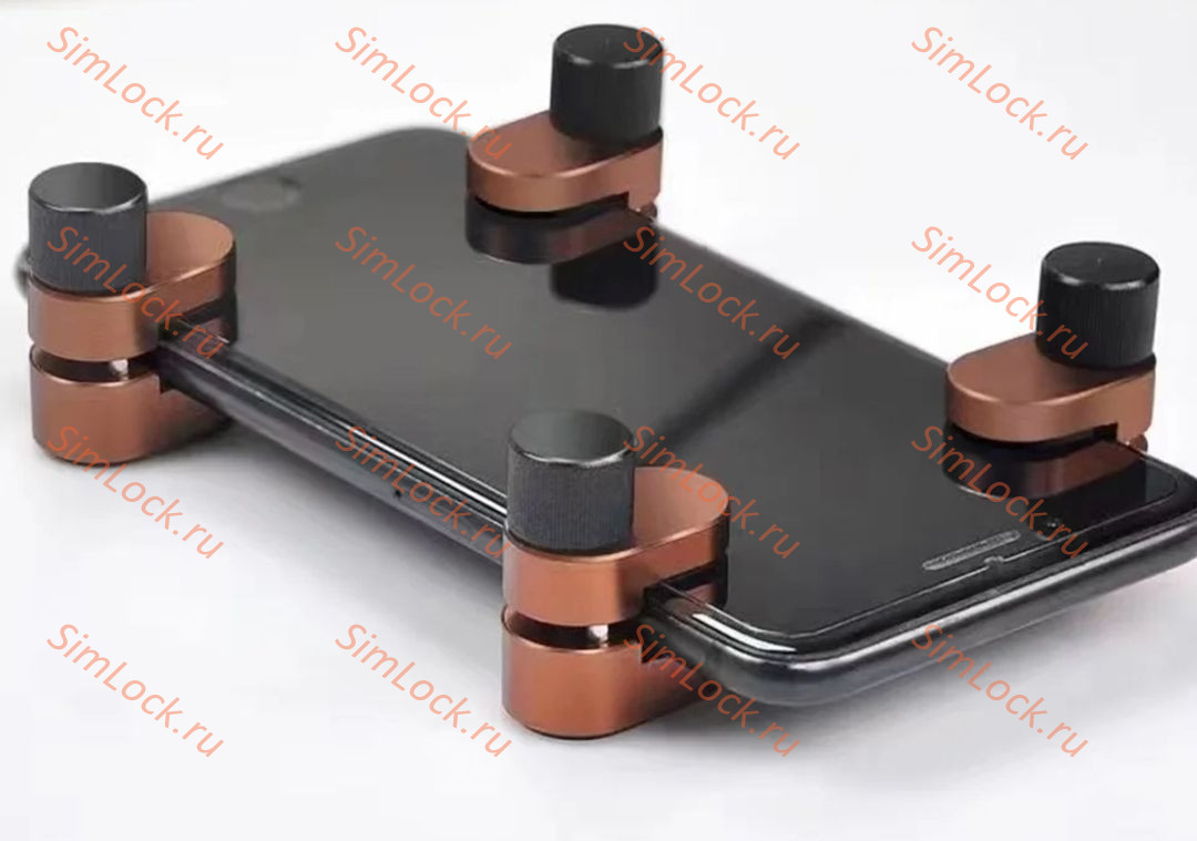 Зажим для склейки дисплеев с рамкой TE-798, в комплекте 4 шт