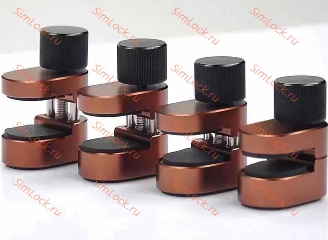 Зажим для склейки дисплеев с рамкой TE-798, в комплекте 4 шт