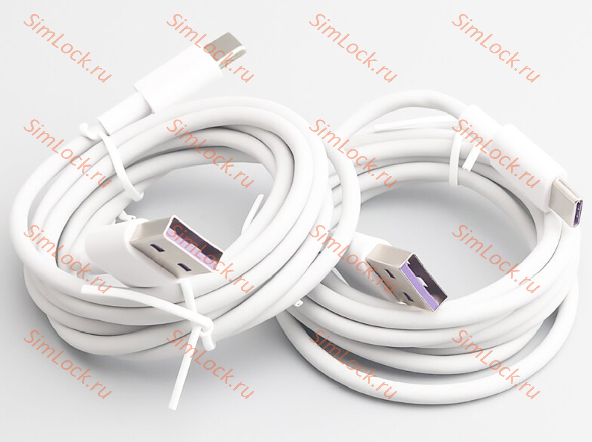 Кабель USB - Type-C Huawei 5A, 100см, оригинал купить по цене 350 р. в ...